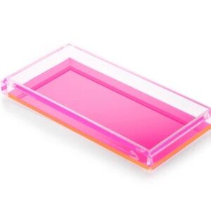 Alexandra Von Furstenberg Pink and Orange Tray